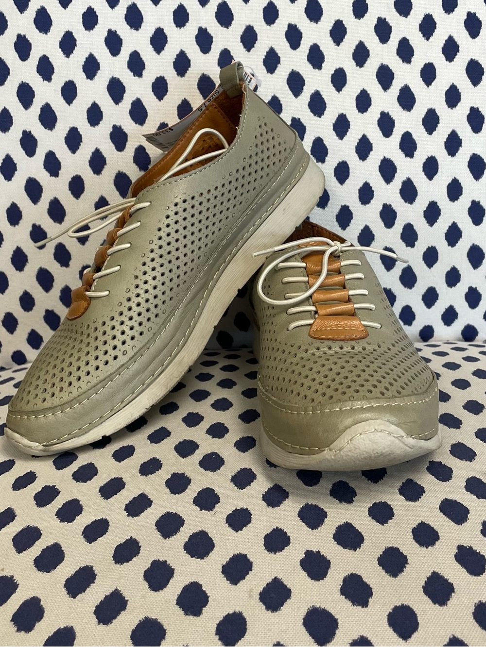 Spring Step Breen Green Shoes Size 38